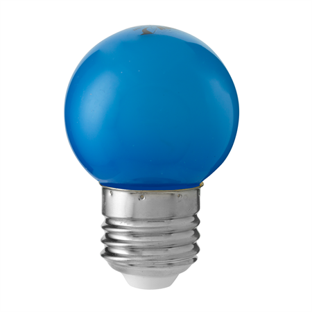 LED klot blå E27 0,8W 30lm